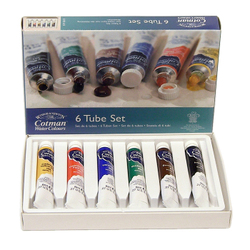 Artist supply: Winsor & Newton Cotman 6 Tube Set
