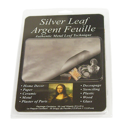Artist supply: Mona Lisa Silver Leaf