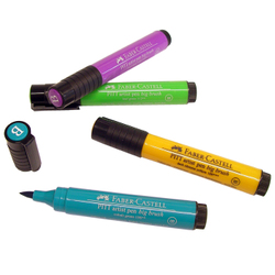 Artist supply: Faber-Castell Pitt Big Brush Pens