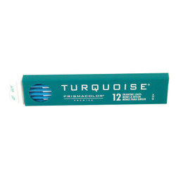 Artist supply: Prismacolor Turquoise 2mm Leads Non-Photo Blue