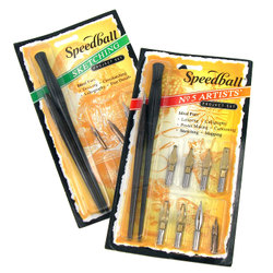 Artist supply: Speedball Dip Pen Sets