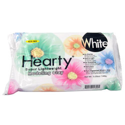 Artist supply: Hearty Super Lightweight Modeling Clay White