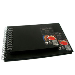 Artist supply: Fabriano Black Drawing Book