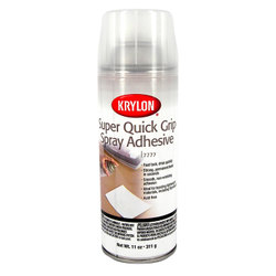 Artist supply: Krylon Super Quick Grip 11oz