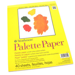 Artist supply: Strathmore Paper Palettes