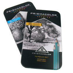 Artist supply: Prismacolor Turquoise Pencils Sets