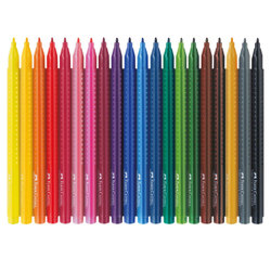 Faber-Castell GRIP Colour Markers Set of 20