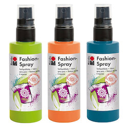 Artist supply: Marabu Fashion Spray