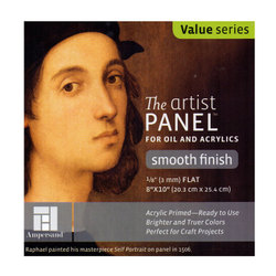 Artist supply: Artist Panels Primed Smooth