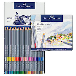 Artist supply: Goldfaber Aqua Colour Pencil Sets