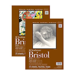 Artist supply: Strathmore Series 400 Bristol Pads