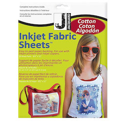 Artist supply: Inkjet Fabric Sheets 10 pack