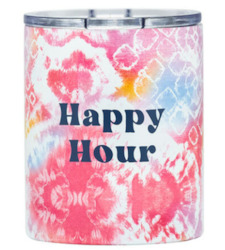 Wholesale trade: 7B - INSULATED LOWBALL TUMBLER - HAPPY HOUR - 115161**