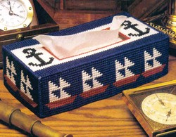 Craft material and supply: Sails tissue box