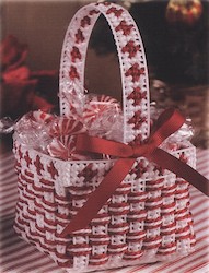 Red & White Basket