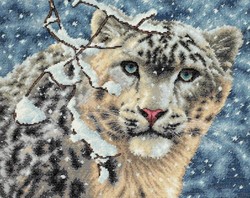 Craft material and supply: Snow leopard