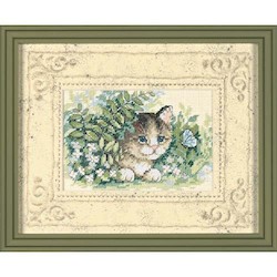 Craft material and supply: Kitten and Butterfly