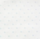 Craft material and supply: Aida Fabric Blue Dots 14 ct