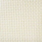 Craft material and supply: Ivory Aida Fabric 14 ct