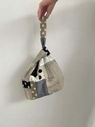 Bag 1: Patchwork Knot Bag (Olive strap)
