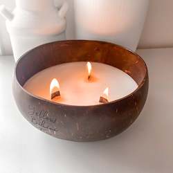 Triple-wick Coconut Candle