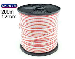 Fence Poly Tape 200M Spool 12mm