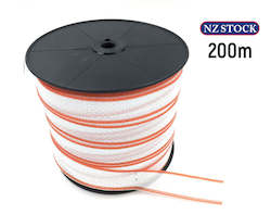 Internet only: Fence Poly Tape 200M Spool 40mm