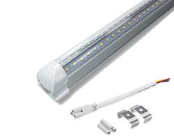 LED T8 integrated tube 600mm 1.96ft - white