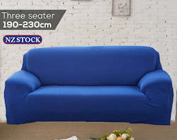 Internet only: Three Seater Sofa Cover 190-230cm Blue
