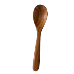 Kitchenware: Wooden Soup Spoon Medium | Yompai