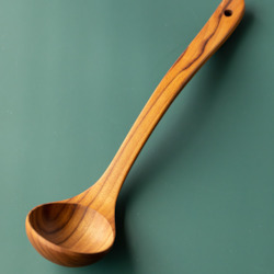 Kitchenware: Wooden Ladle Large | Yompai NZ