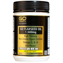 Products: Go flaxseed oil 1,500mg