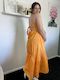 Galaxy Orange Maxi Dress