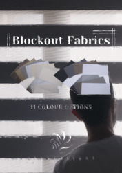 Blind: Blockout Zebra Blinds - 11 Colour Options Available