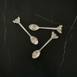 Kitchenware wholesaling: NEW Bee Teaspoon- Silver - Pack of 5