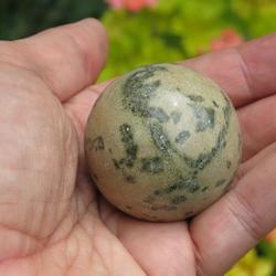 Gemstone Spheres: Serpentine Jasper Sphere
