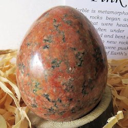 Gemstone Eggs: Pink Marble Egg
