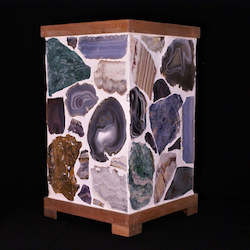 Gemstone Lamps Hand Made: Last one in stock! Our Classic Gemstone Lamp