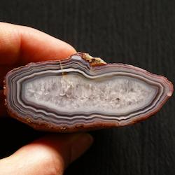 Agates: Wall banded Agate from Zimbabwe