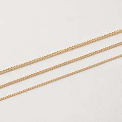 Gold smithing: Diamond Cut Curb Chain