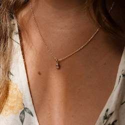 Gold smithing: Emerald Cut Diamond Pendant Necklace