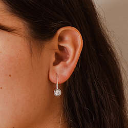 Gold smithing: Daisy Drop Earrings