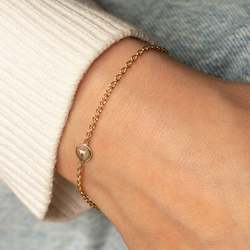 Gold smithing: Starry Diamond Bracelet