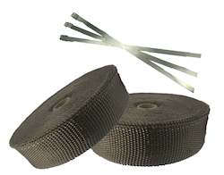 Motor vehicle parts: EXHAUST HEAT WRAP - 15m ROLL
